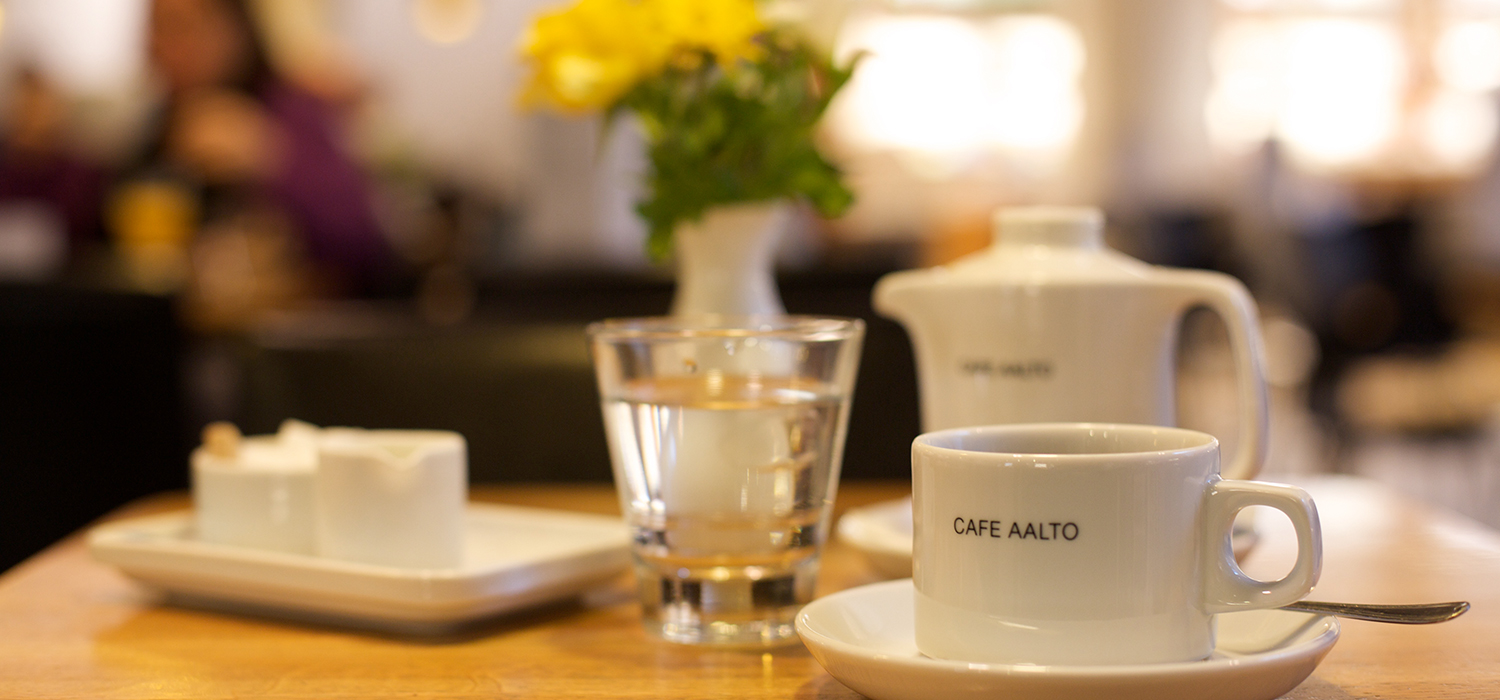 スイーツのお供のコーヒー