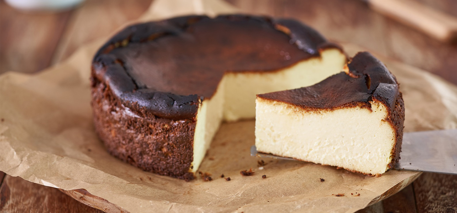 バスクのチーズケーキ