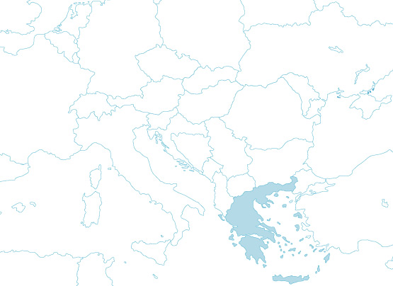 ギリシャのマップ